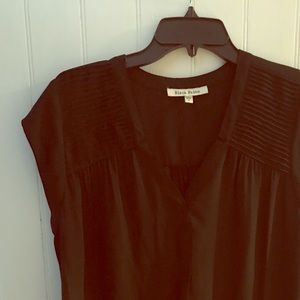 Black ruffled blouse ❌ SOLD ❌